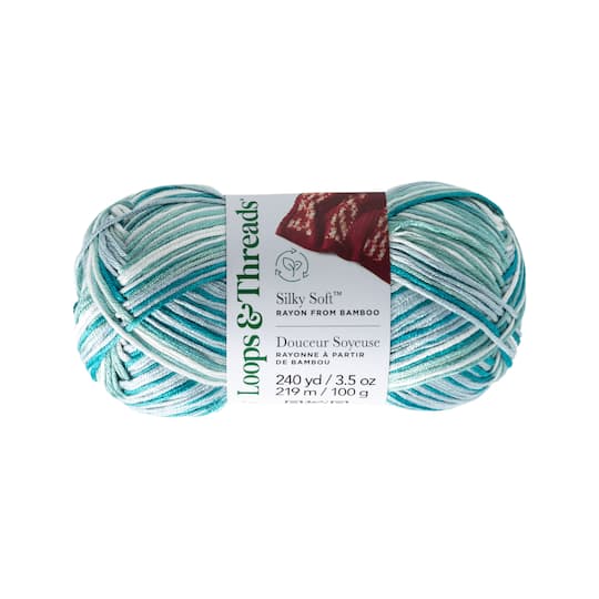 15 Pack: Silky Soft™ Multi Yarn by Loops & Threads